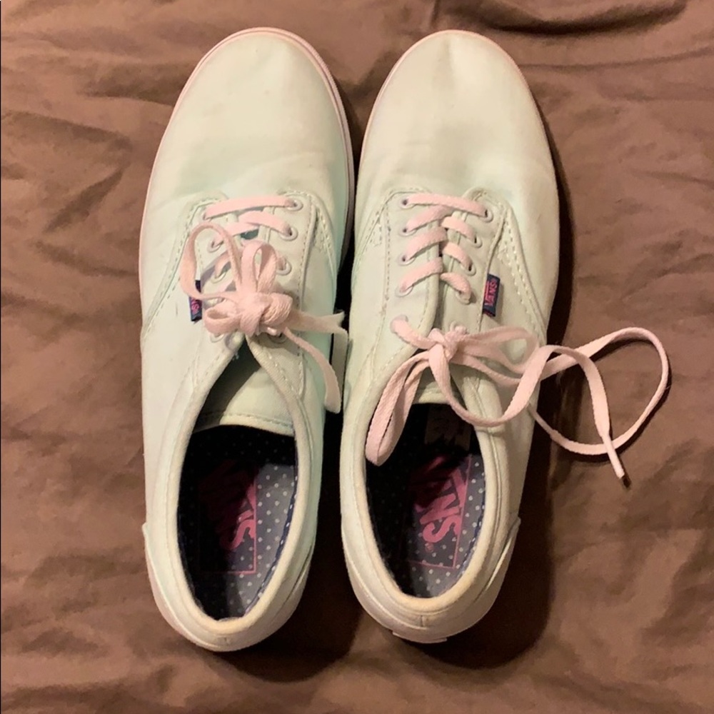 Turquoise Vans